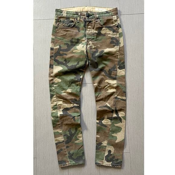Rag & Bone Camouflage Chino Pants - Picture 5 of 12